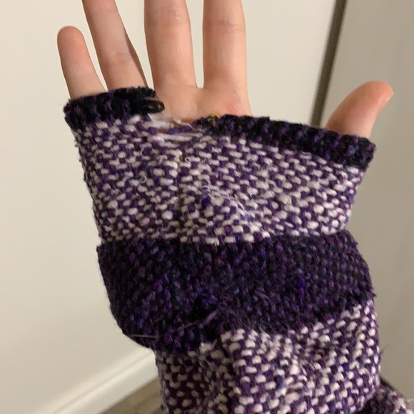 purple and lavender mexican baja hoodie - Picture 3 of 4